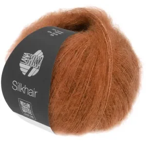 Lana Grossa Silkhair Garn 181 Rost Populär