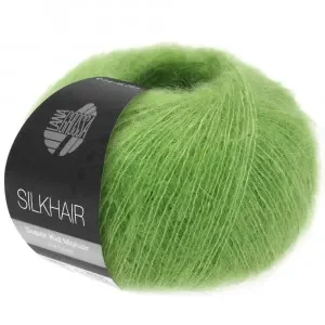 Lana Grossa Silkhair Garn 167 Grön Rabatt