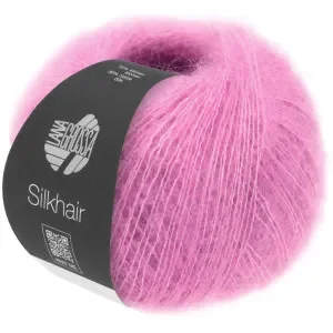Beställ idag Lana Grossa Silkhair Garn 162 Rosa