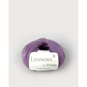 Kundfavorit Permin Leonora Garn 14 Dov Lila