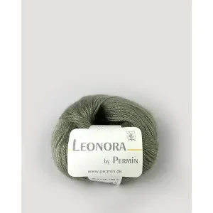 Premium Permin Leonora Garn 03 Dov Grön