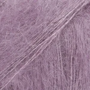 Drops Kid-Silk Garn Unicolor 05 Ljung Outlet