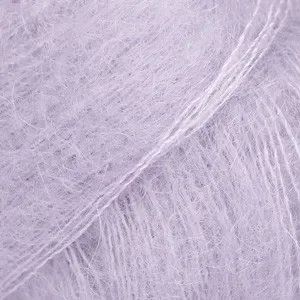 Outlet Drops Kid-Silk Garn Unicolor 55 Dimmig Lila