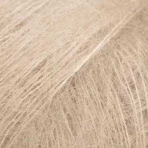 Drops Kid-Silk Garn Unicolor 54 Ljus Sand Fynd