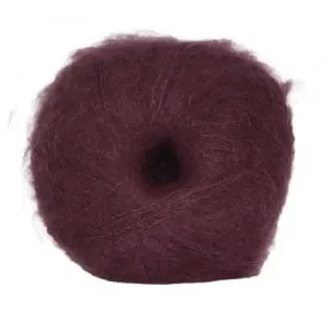 Köp nu Hjertegarn Silk Kid Mohair Garn 1617 Bordeaux