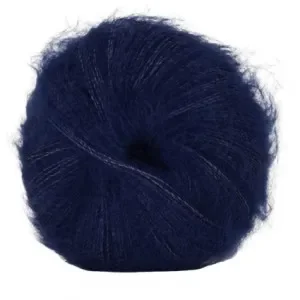 Fri frakt Hjertegarn Silk Kid Mohair Garn 1095 Kungsblå