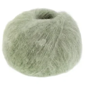 Erbjudande Lana Grossa Mohair Moda Garn 03 Grå Grön