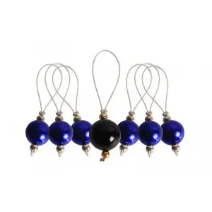 Begränsat antal KnitPro Zooni Markeringsringar Bluebell – 7 st