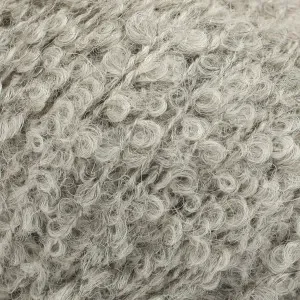 Drops Alpaca Bouclé Garn Mix 5110 Ljus grå Köp nu