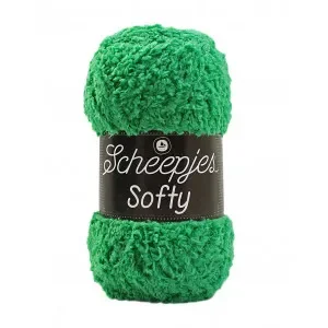 Scheepjes Softy Garn Unicolor 497 Grön Säker betalning