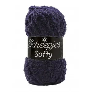 Beställ idag Scheepjes Softy Garn Unicolor 484 Marinblå