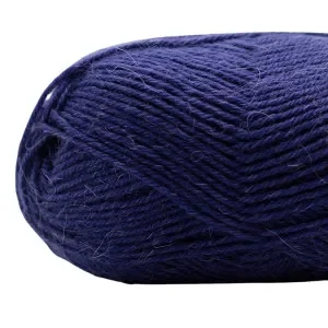 Kremke Soul Wool Edelweiss Alpaka 042 Blå-Svart Bästa pris