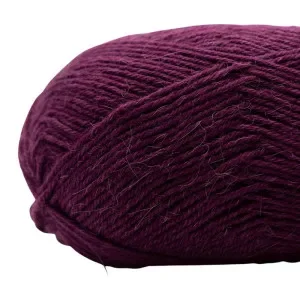 Nyhet Kremke Soul Wool Edelweiss Alpaka 009 Mörk Lila