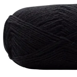 Kremke Soul Wool Edelweiss Alpaka 056 Svart Outlet