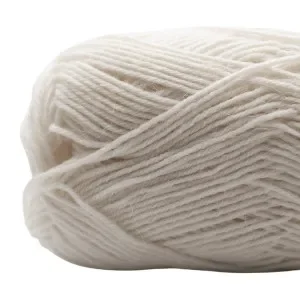 Kremke Soul Wool Edelweiss Alpaka 050 Vit Trygg betalning