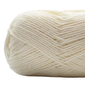 Kremke Soul Wool Edelweiss Alpaka 001 Natur Vit Outlet