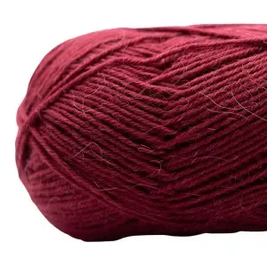 Handla nu Kremke Soul Wool Edelweiss Alpaca 022 Bordeaux