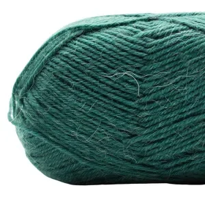 Begränsat erbjudande Kremke Soul Wool Edelweiss Alpaka 045 Mörkgrön