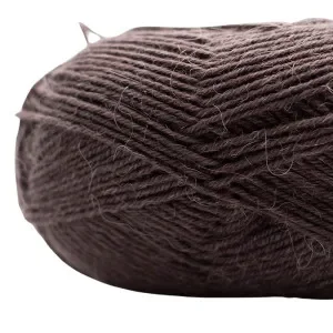Trygg betalning Kremke Soul Wool Edelweiss Alpaka 024 Mörkbrun