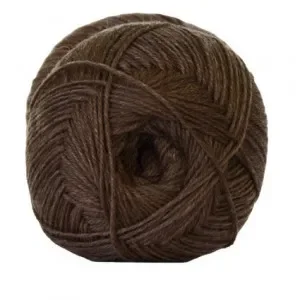 Hjertegarn Aloe Sockwool Strumpgarn 211 Brun Rabatt