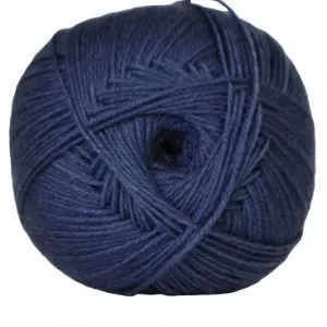Hjertegarn Aloe Sockwool Strumpgarn 2163 Jeansblå Säker betalning