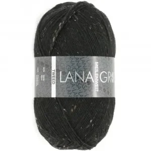 Säker betalning Lana Grossa Meilenweit 100 Tweed Garn 126