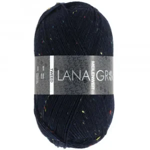 Kundfavorit Lana Grossa Meilenweit 100 Tweed Garn 112