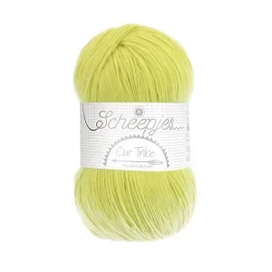 Scheepjes Our Tribe Garn Unicolor 878 Pistachio Branch Snabb leverans