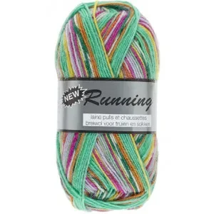 Beställ nu Lammy Yarns New Running Garn Multi 421
