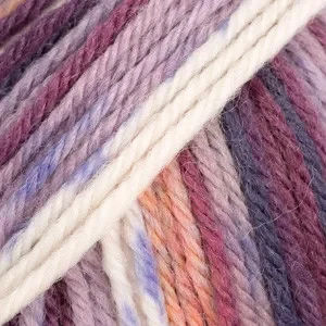 Drops Fiesta Garn Print 15 Purple Rain Lågt pris