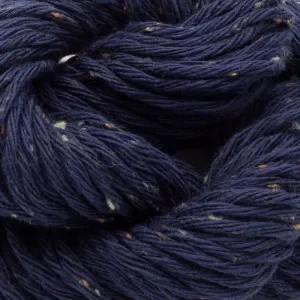 Snabb leverans Erika Knight Gossypium Cotton Tweed Garn 16 Denim
