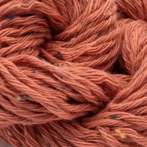 Erika Knight Gossypium Cotton Tweed Garn 7 Roströd Fynd
