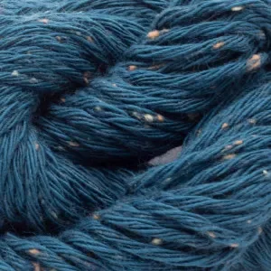 Erika Knight Gossypium Cotton Tweed Garn 12 Indigo Extra rabatt