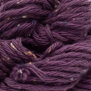 Erika Knight Gossypium Cotton Tweed Garn 10 Plommon risnedsättning