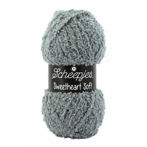 Extra rabatt Scheepjes Sweetheart Soft Unicolor 3 Grå