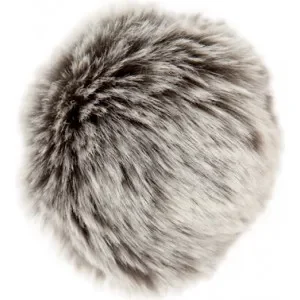 Rico Pompom Tofs Akryl Mix Grå/Silver 10 cm Reapris