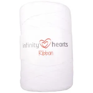 Â Infinity Hearts Ribbon Trikågarn 01 Vit Köp nu