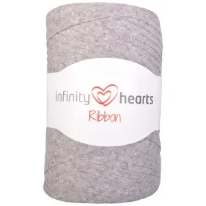 Lågt pris  Infinity Hearts Ribbon Trikågarn 04 Ljusgrå