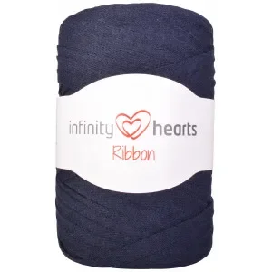 Â Infinity Hearts Ribbon Trikågarn 19 Marinblå Premium