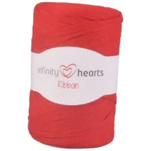 Â Infinity Hearts Ribbon Trikågarn 29 Röd Reapris