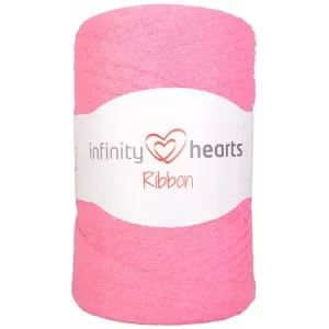 Â Infinity Hearts Ribbon Trikågarn 23 Ljusrosa Populär