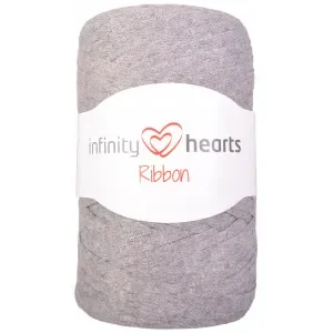 Â Infinity Hearts Ribbon Trikågarn 05 Grå Rabatter