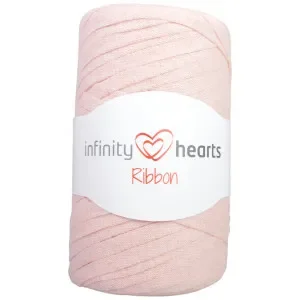 Begränsat antal  Infinity Hearts Ribbon Trikågarn 22 Gammelrosa