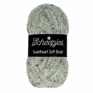 Trygg betalning Scheepjes Sweetheart Soft Brush Garn Print 527 Grågrön