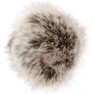 Rico Pompon Tofs Akryl Mix Svart/Natur 10 cm Populärt val