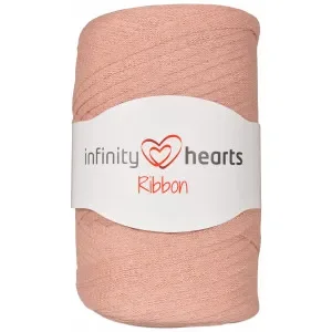 Nyhet  Infinity Hearts Ribbon Trikågarn 25 Puder