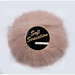 Nyhet Lammy Soft Sensation Garn 730 Rosa