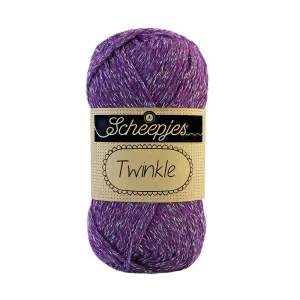 Scheepjes Twinkle Garn Glimmer 928 Lila Premium