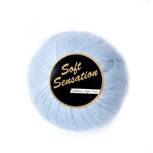 Lammy Soft Sensation Garn 12 Ljusblå Expressleverans