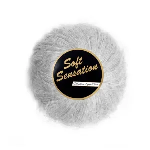 Lammy Soft Sensation Garn 3 Ljusgrå Trygg betalning